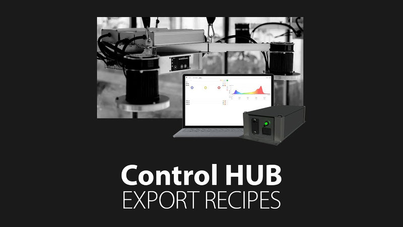 Software Tutorial - How to import, export and delete Light Recipes/Schedules